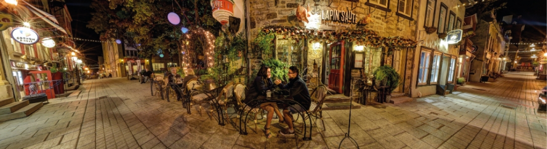 Quebec, Canadá. Fotografía 360 Lapin Sauté